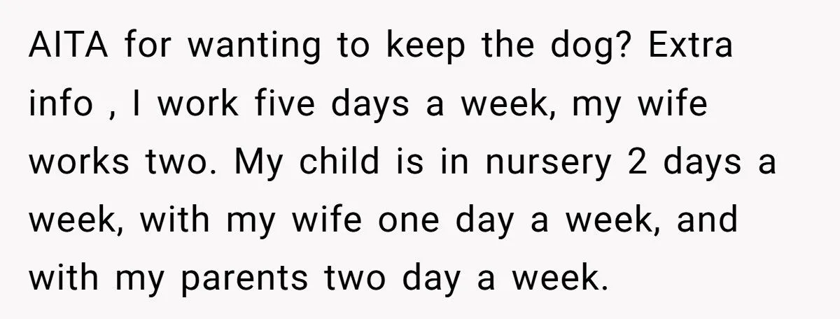 This Wife Wants to Give Away the Dog She Insisted On - Husband Refuses, and Family Tension Explodes