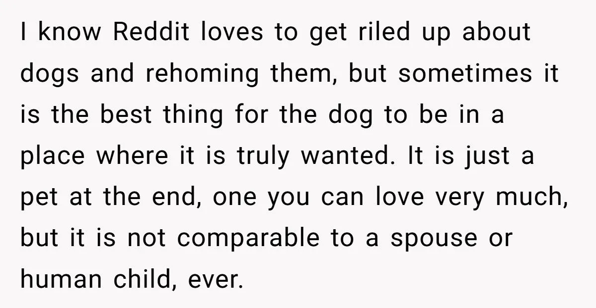 This Wife Wants to Give Away the Dog She Insisted On - Husband Refuses, and Family Tension Explodes