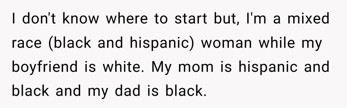 Girlfriend Calls Out Boyfriend’s Parents for Racism - He Defends Them Instead