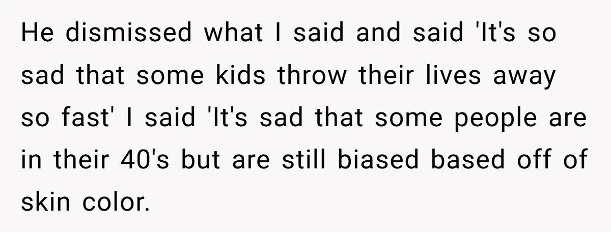 Girlfriend Calls Out Boyfriend’s Parents for Racism - He Defends Them Instead