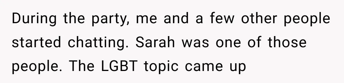 Woman Humiliates Husband’s Coworker Who Claimed Him as Her ‘Gay Best Friend’ at Party