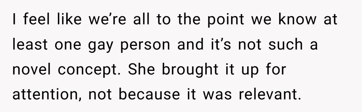 Woman Humiliates Husband’s Coworker Who Claimed Him as Her ‘Gay Best Friend’ at Party
