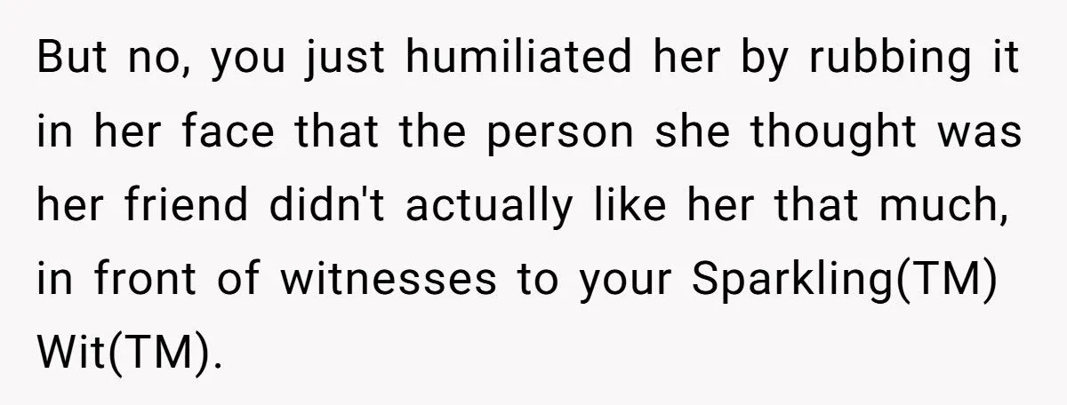 Woman Humiliates Husband’s Coworker Who Claimed Him as Her ‘Gay Best Friend’ at Party