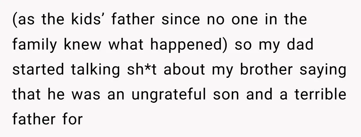He Tried to Make His Son Look Like a Bad Dad - His Other Son Exposed the Truth