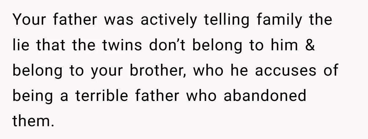 He Tried to Make His Son Look Like a Bad Dad - His Other Son Exposed the Truth