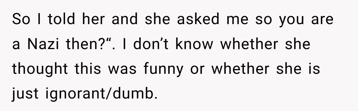 This Woman Banned Her Friend’s Girlfriend From Her Home After She Asked if She Was a Nazi