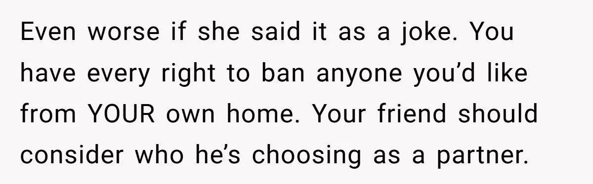 This Woman Banned Her Friend’s Girlfriend From Her Home After She Asked if She Was a Nazi