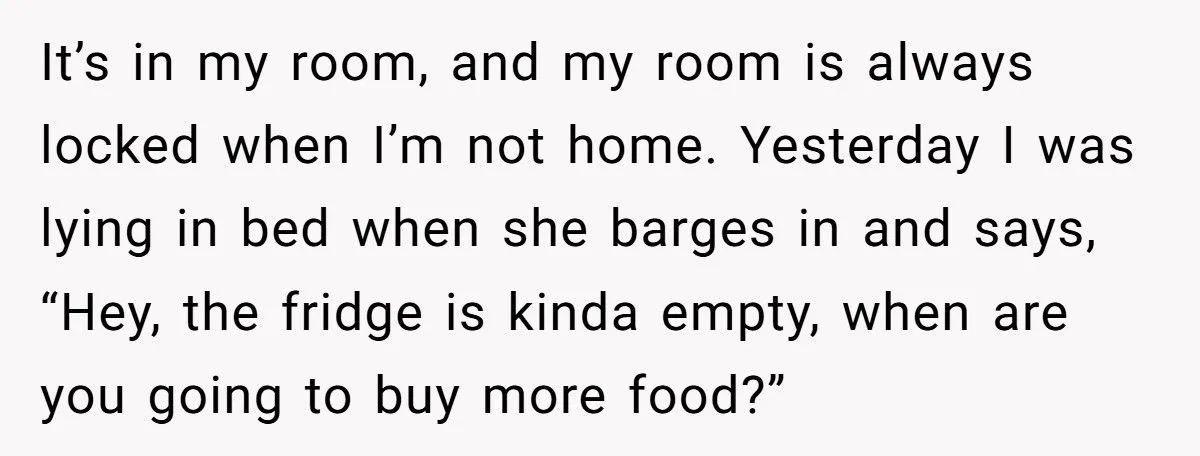 Roommate’s Snack Attacks Lead To A Mini Fridge Showdown