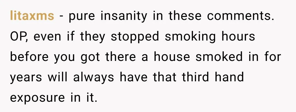 A Parent Refuses to Let Her Children Be Exposed to Smoke, Giving Her Own Parents an Ultimatum
