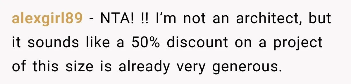 Architect’s Family Feud: Free Work Or Fair Pay?