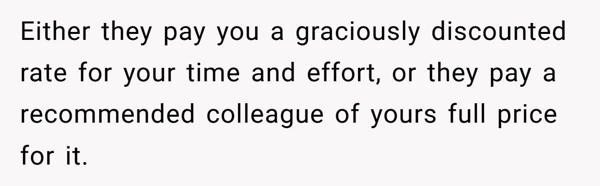 Architect’s Family Feud: Free Work Or Fair Pay?