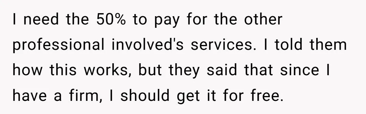 Architect’s Family Feud: Free Work Or Fair Pay?