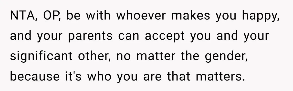 Bi Redditor Tests Parents’ Homophobia By Omitting Girlfriend’s Gender