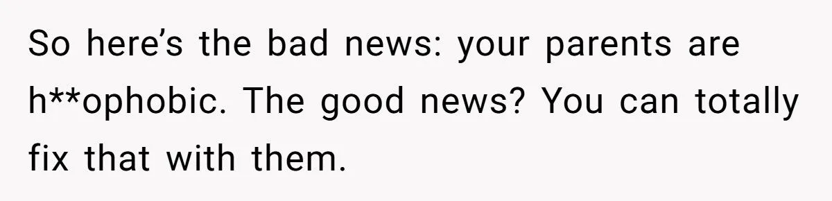 Bi Redditor Tests Parents’ Homophobia By Omitting Girlfriend’s Gender