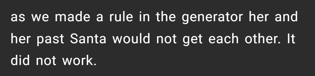 Coworker Begs to Be Left Out of Secret Santa - Woman Forces Her In Anywa