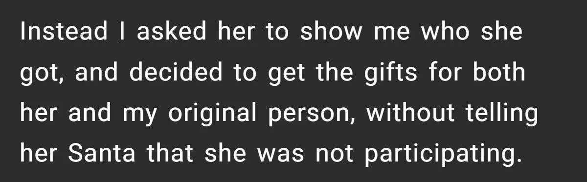 Coworker Begs to Be Left Out of Secret Santa - Woman Forces Her In Anywa