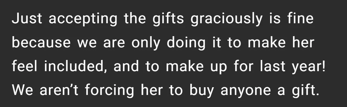 Coworker Begs to Be Left Out of Secret Santa - Woman Forces Her In Anywa