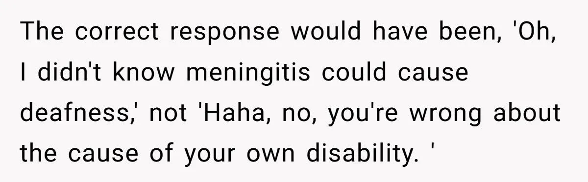 Man Mocks Woman’s Deafness During Date, Learns the Hard Way She Won’t Stay Silent