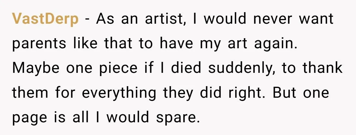 Woman’s Battle Over A Precious Sketchbook Gift After Her Friend’s Tragic Death