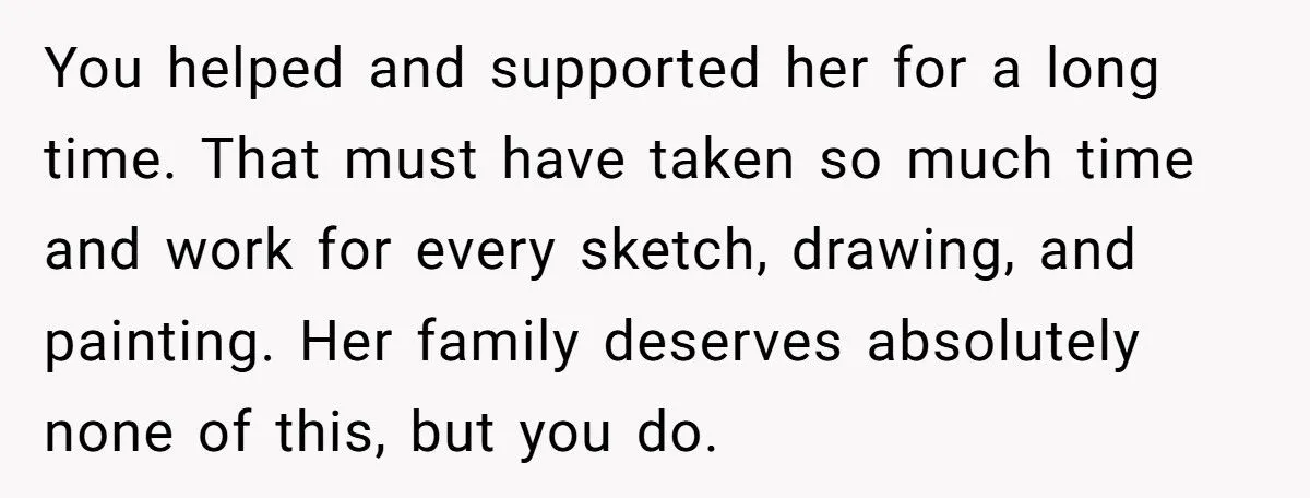 Woman’s Battle Over A Precious Sketchbook Gift After Her Friend’s Tragic Death