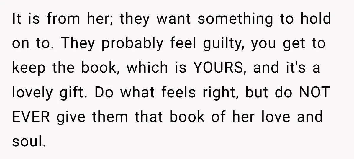 Woman’s Battle Over A Precious Sketchbook Gift After Her Friend’s Tragic Death