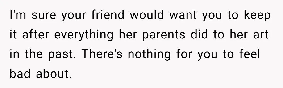 Woman’s Battle Over A Precious Sketchbook Gift After Her Friend’s Tragic Death