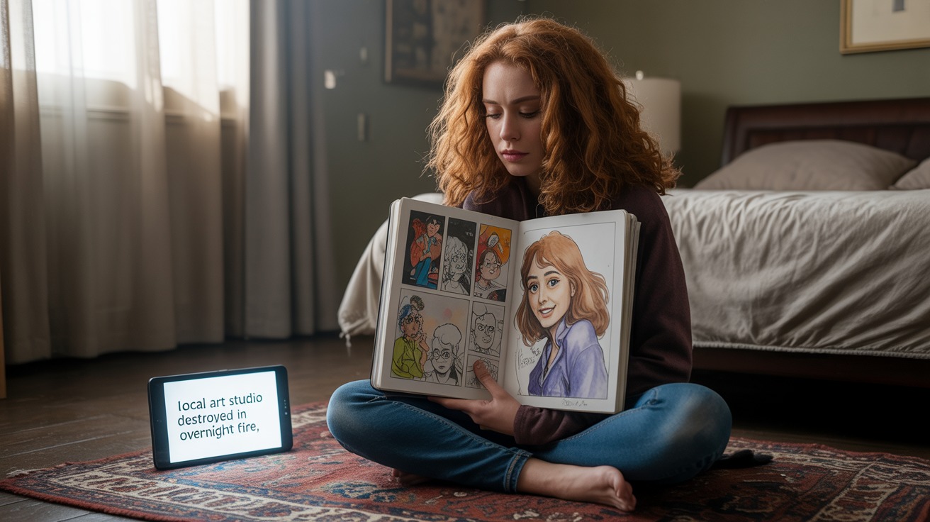 Woman’s Battle Over A Precious Sketchbook Gift After Her Friend’s Tragic Death