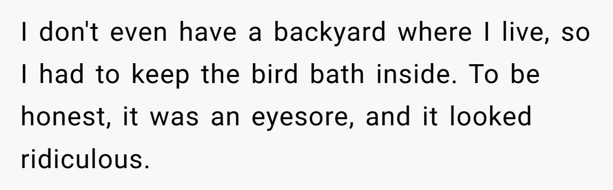 Family Outrage Erupts After Woman Sells Unwanted Heirloom Birdbath