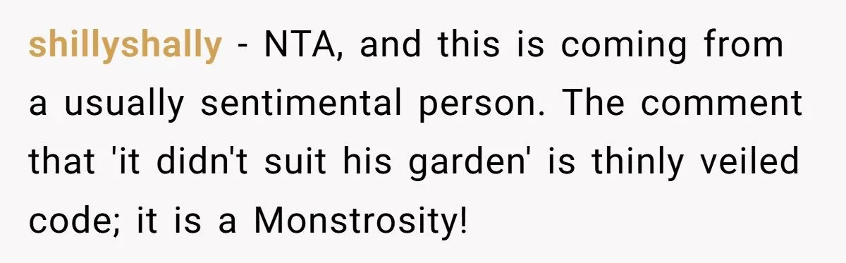 Family Outrage Erupts After Woman Sells Unwanted Heirloom Birdbath