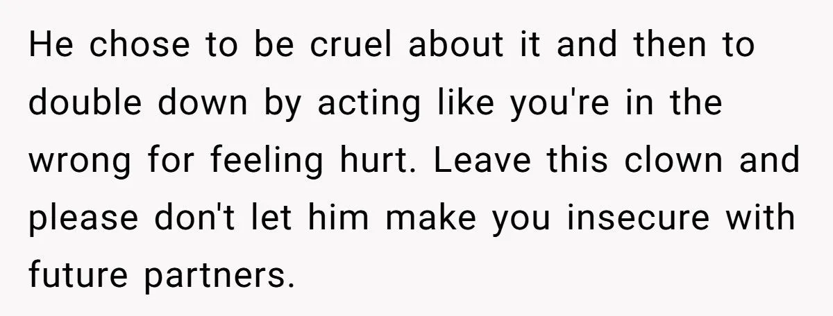 This Woman Cried After Her Boyfriend Told Her She Was “Too Wet” During Intimacy – Was She Overreacting?