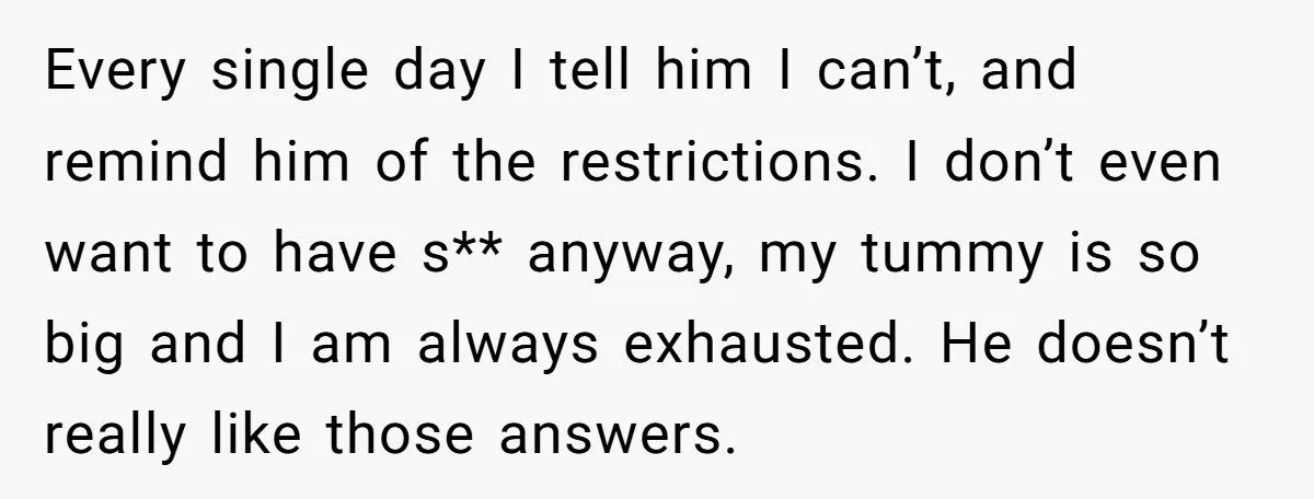 She Refused to Forgive Her Husband After He Ignored Her Doctor’s Advice During Pregnancy