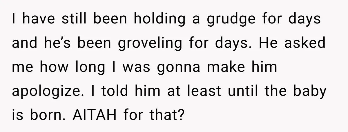 She Refused to Forgive Her Husband After He Ignored Her Doctor’s Advice During Pregnancy