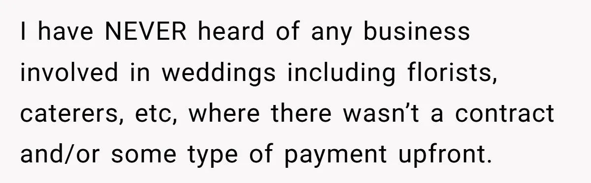 Their Cousin’s “Gift” of Wedding Photography Turned into a Shocking $3,000 Invoice