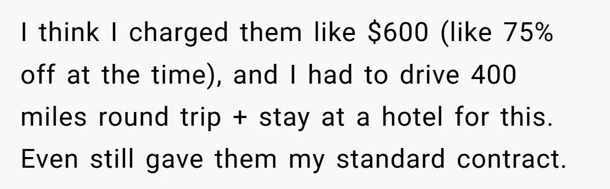 Their Cousin’s “Gift” of Wedding Photography Turned into a Shocking $3,000 Invoice