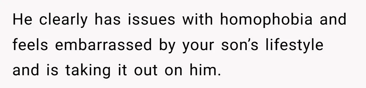 Mom Considers Divorcing Husband of 17 Years After He Slaps Her Gay Son - Is She Overreacting?