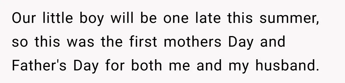 Did A New Mom Go Too Far By Skipping Father’s Day After Her Husband’s Mother’s Day Flop?