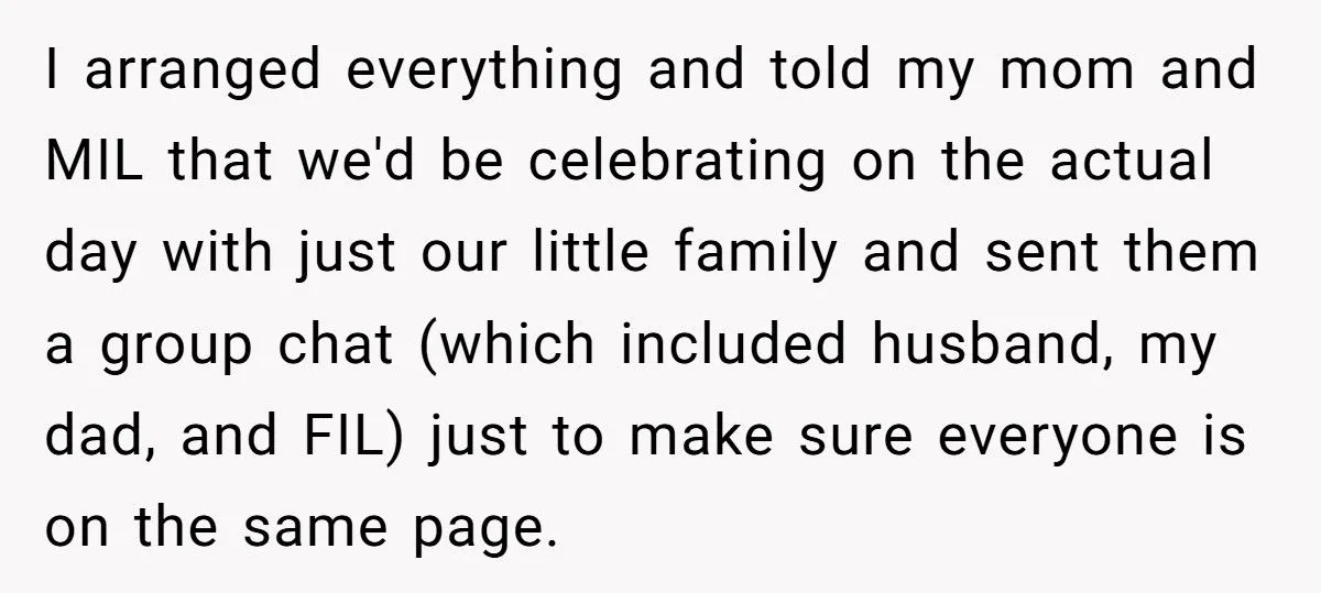 Did A New Mom Go Too Far By Skipping Father’s Day After Her Husband’s Mother’s Day Flop?