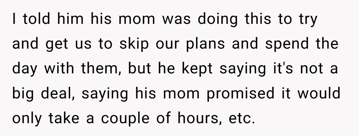 Did A New Mom Go Too Far By Skipping Father’s Day After Her Husband’s Mother’s Day Flop?