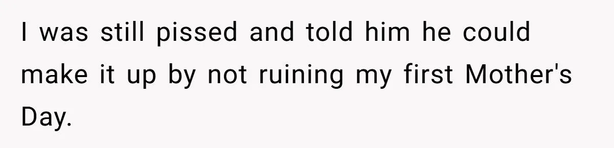 Did A New Mom Go Too Far By Skipping Father’s Day After Her Husband’s Mother’s Day Flop?