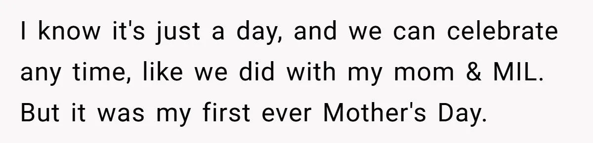 Did A New Mom Go Too Far By Skipping Father’s Day After Her Husband’s Mother’s Day Flop?