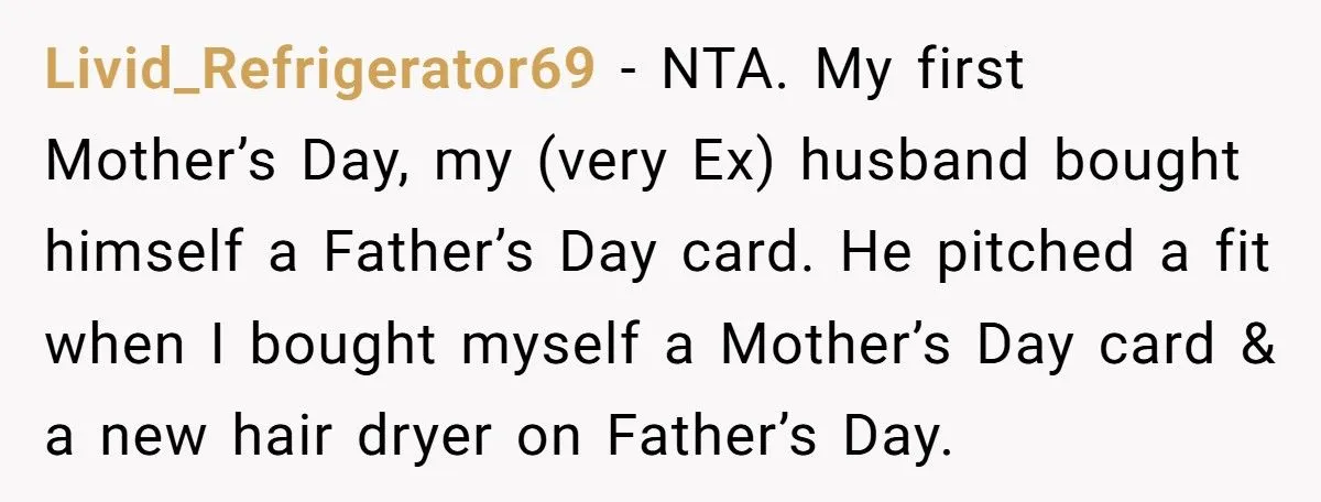 Did A New Mom Go Too Far By Skipping Father’s Day After Her Husband’s Mother’s Day Flop?