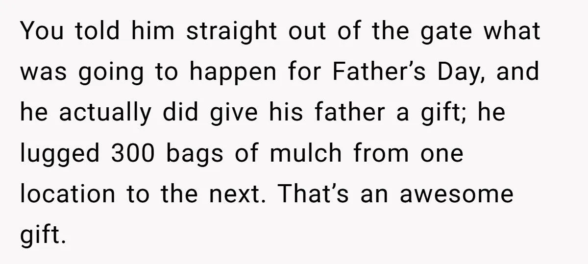 Did A New Mom Go Too Far By Skipping Father’s Day After Her Husband’s Mother’s Day Flop?