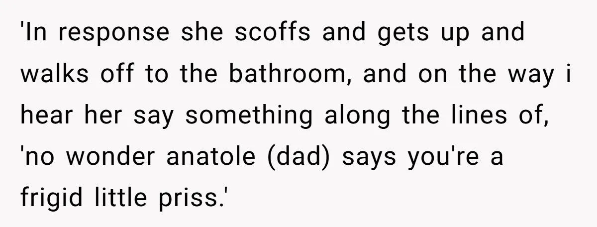 She Took Her Dad’s Girlfriend’s House Key Away After Being Told to “Go to Bed” at 21