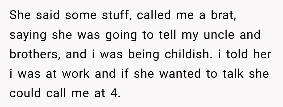 She Took Her Dad’s Girlfriend’s House Key Away After Being Told to “Go to Bed” at 21