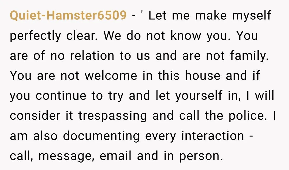 She Took Her Dad’s Girlfriend’s House Key Away After Being Told to “Go to Bed” at 21