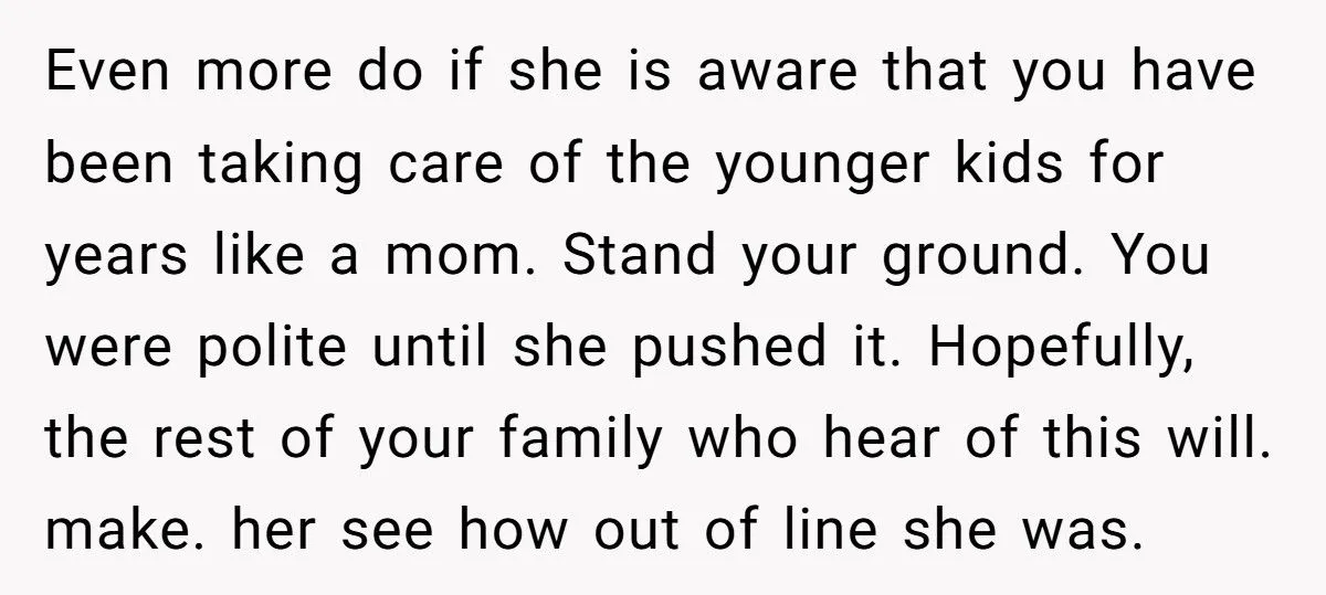 She Took Her Dad’s Girlfriend’s House Key Away After Being Told to “Go to Bed” at 21