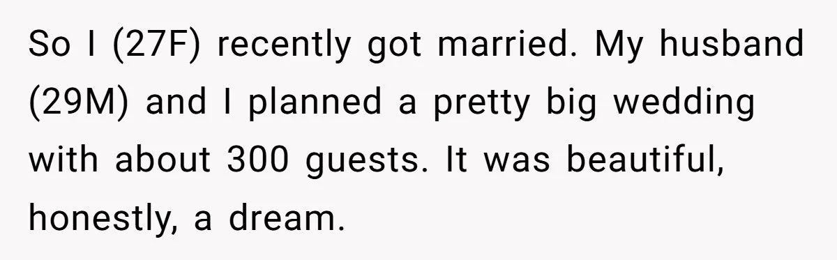 Bride Secretly Sells Alcohol At Dry Wedding To Offset Costs