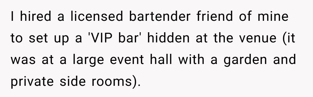 Bride Secretly Sells Alcohol At Dry Wedding To Offset Costs