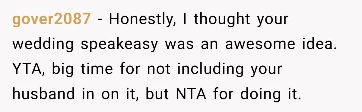 Bride Secretly Sells Alcohol At Dry Wedding To Offset Costs