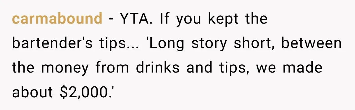 Bride Secretly Sells Alcohol At Dry Wedding To Offset Costs